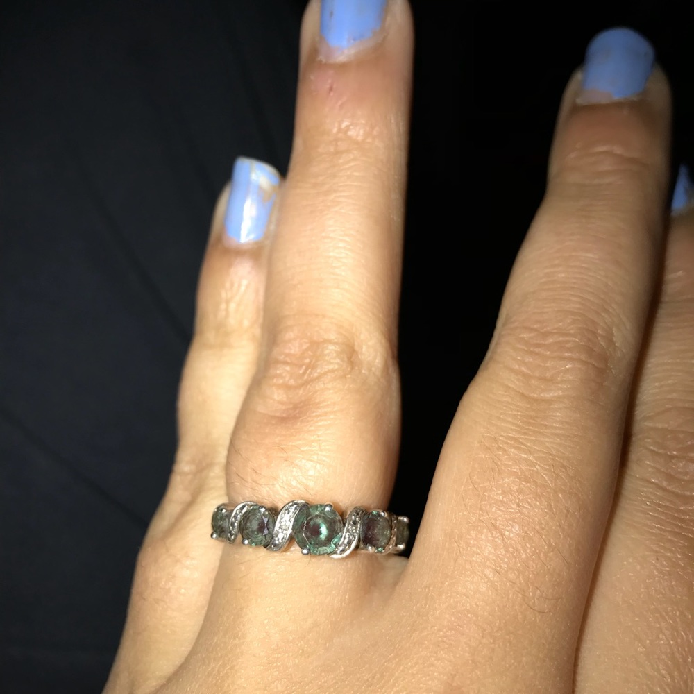 Beautiful Alexandrite ring - Picture 3 of 4